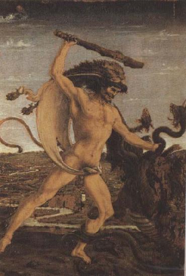 Sandro Botticelli ANtonio del Pollaiolo Hercules and the Hydra Sweden oil painting art
